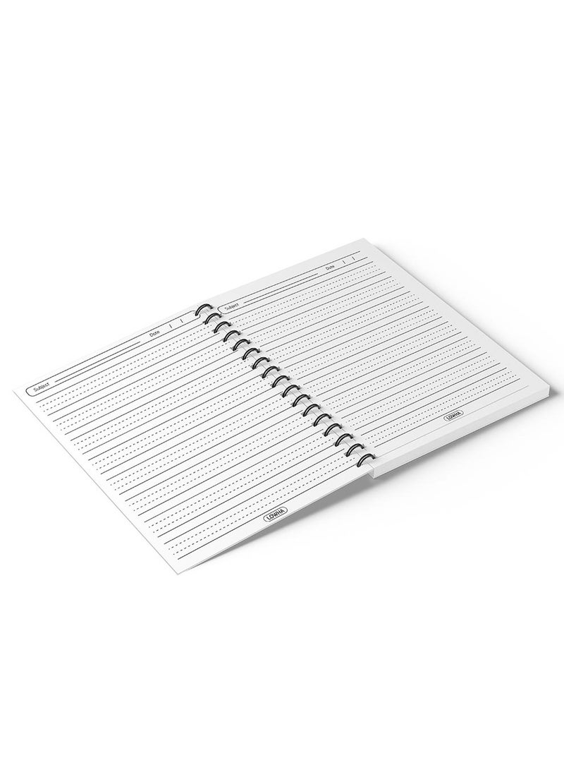 LOWHA Spiral 60 Sheets School English Notebook Multicolour - Image 2