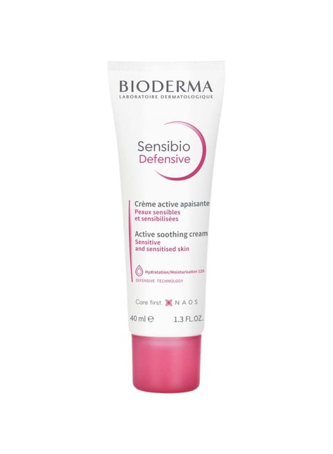 Sensibio Defensive Active Soothing Moisturising Cream For Sensitive Skin 40ml