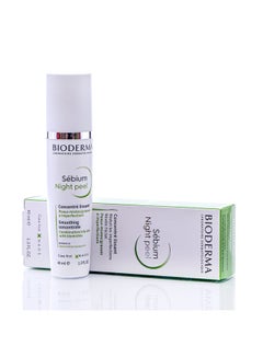 Bioderma Sebium Night Peel Smoothing Concentrate Gel For Combination To Oily Skin 40ml  - Image 3