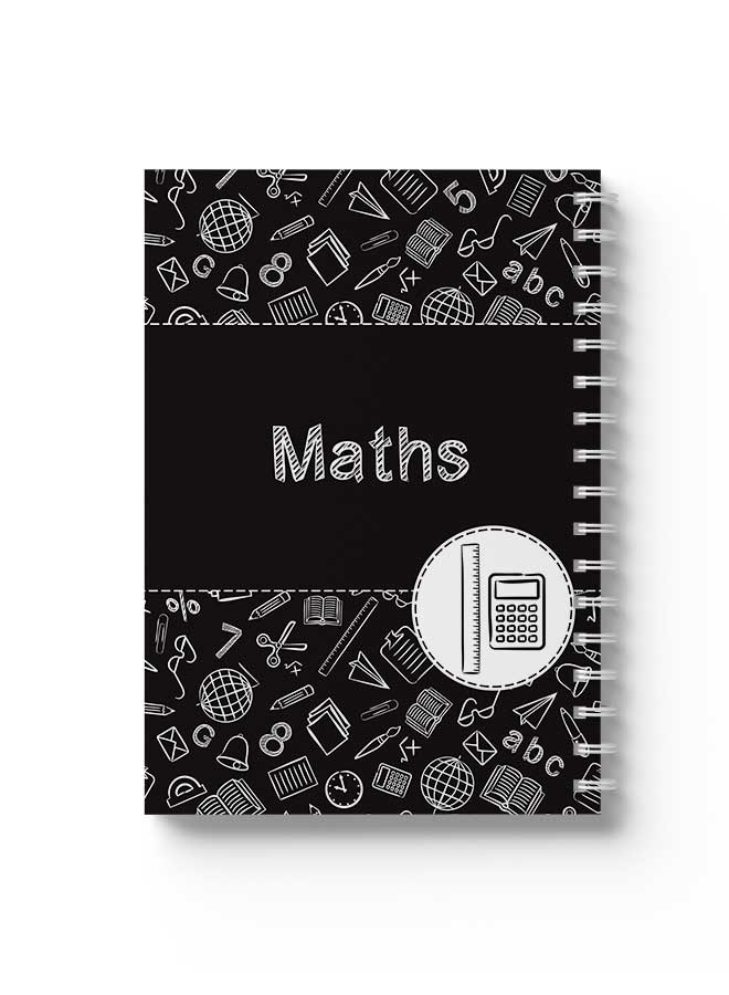 LOWHA - Spiral 60 Sheets Squares Math Notebook Multicolour - Image 1