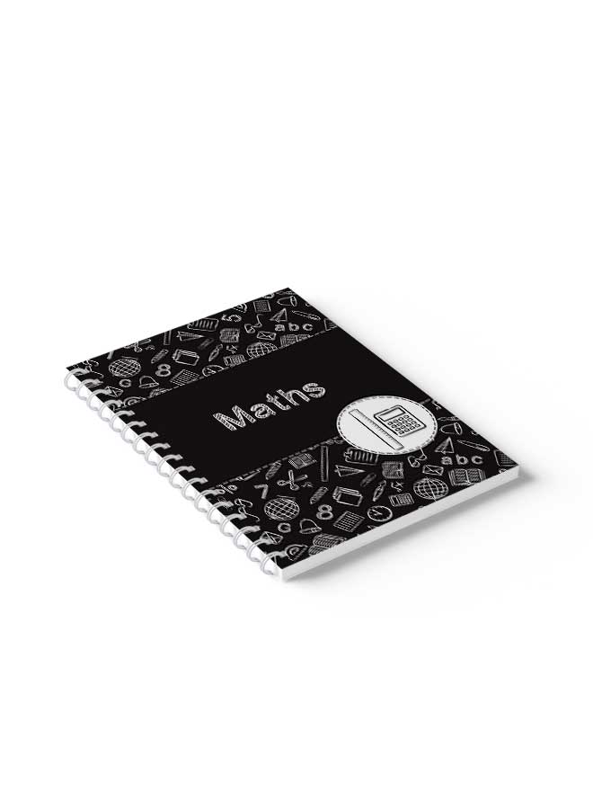LOWHA - Spiral 60 Sheets Squares Math Notebook Multicolour - Image 1