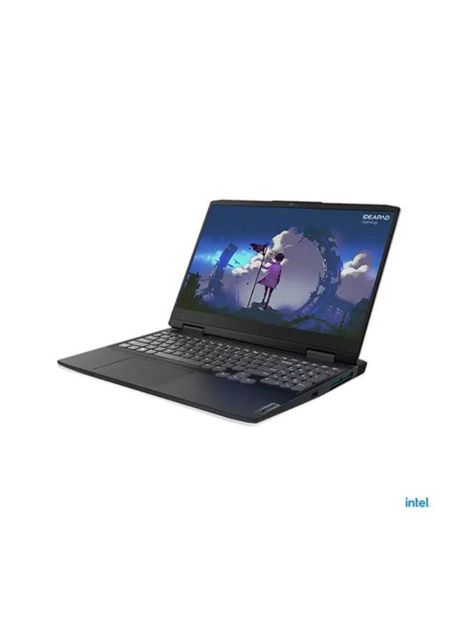 Lenovo - IdeaPad Gaming 3 Laptop With 15.6 inch LED Core i5-12500H /8GB Ram / 512GB SSD / 4GB NVIDIA GeForce RTX 3050 Graphics Windows 11 English/Arabic Onyx Grey - Image 1