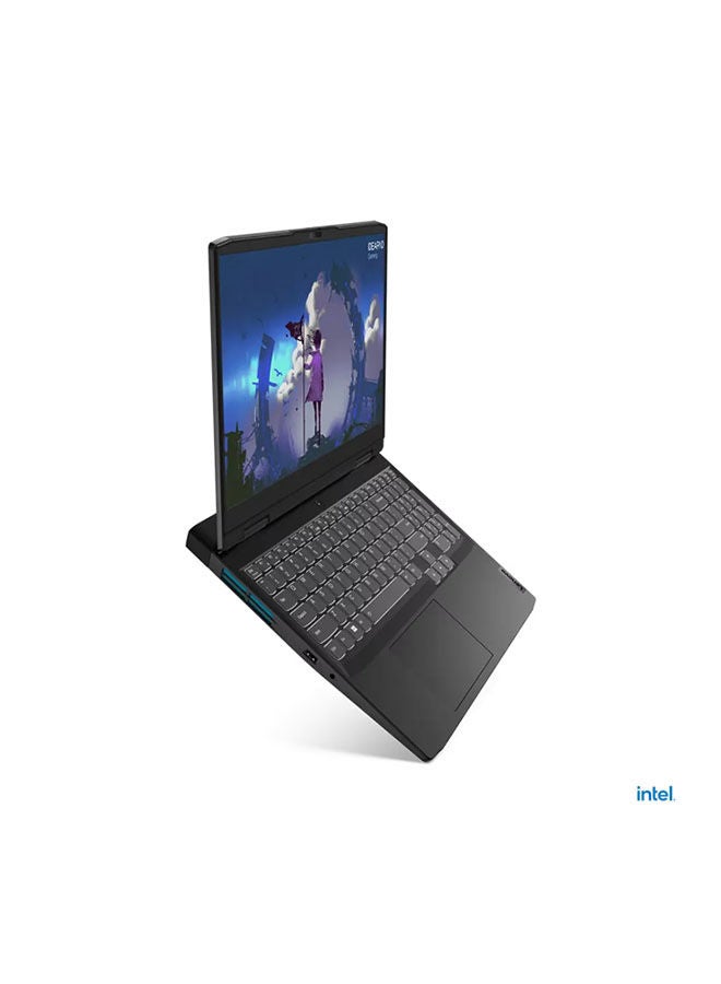Lenovo - IdeaPad Gaming 3 Laptop With 15.6 inch LED Core i5-12500H /8GB Ram / 512GB SSD / 4GB NVIDIA GeForce RTX 3050 Graphics Windows 11 English/Arabic Onyx Grey - Image 1