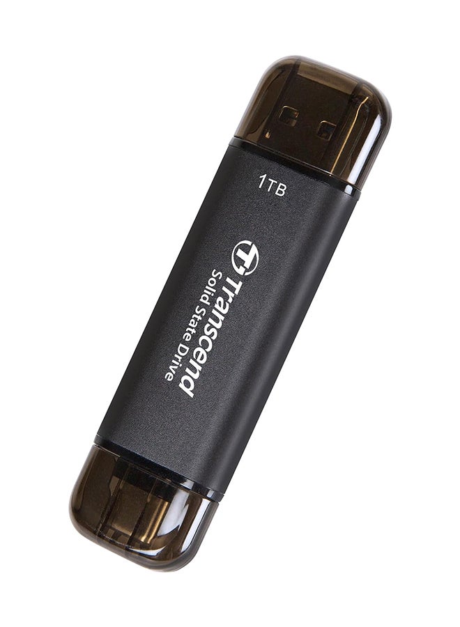 ترانسيند TS1TESD310C 1TB SSD محمول، ESD310C، USB 10Gbps مع Type-C و Type-A - Image 2