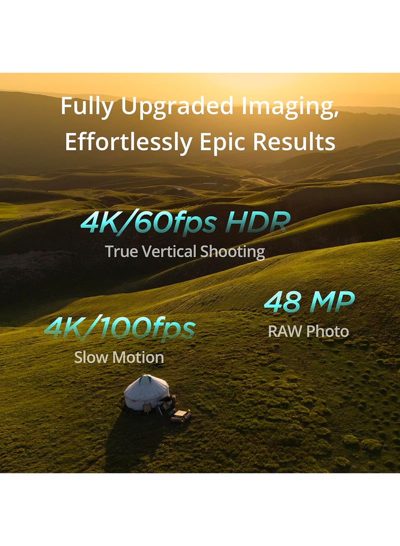 dji - Mini 4 Pro (RC 2) Folding Mini-Drone 4K HDR Video Camera Under 0.549 lbs/249g MOIAT Certified - UAE Version - Image 1
