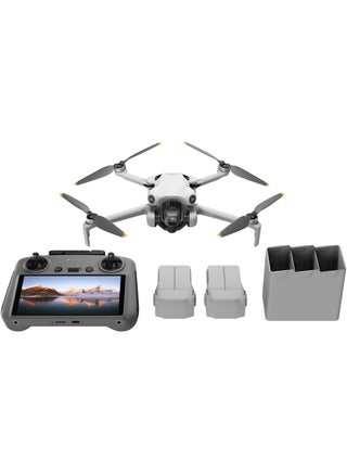 Mini 4 Pro Fly More Combo Plus (RC 2)، كاميرا صغيرة بدون طيار قابلة للطي بدقة 4K HDR، بطاريتان ذكيتان للغاية بالإضافة إلى وقت طيران يصل إلى 45 دقيقة، معتمدة من MOIAT - إصدار الإمارات العربية المتحدة - pnsku/N70001836V/45/_/1712220933/2e0980ba-659e-494d-ad28-6ac8341e69a4