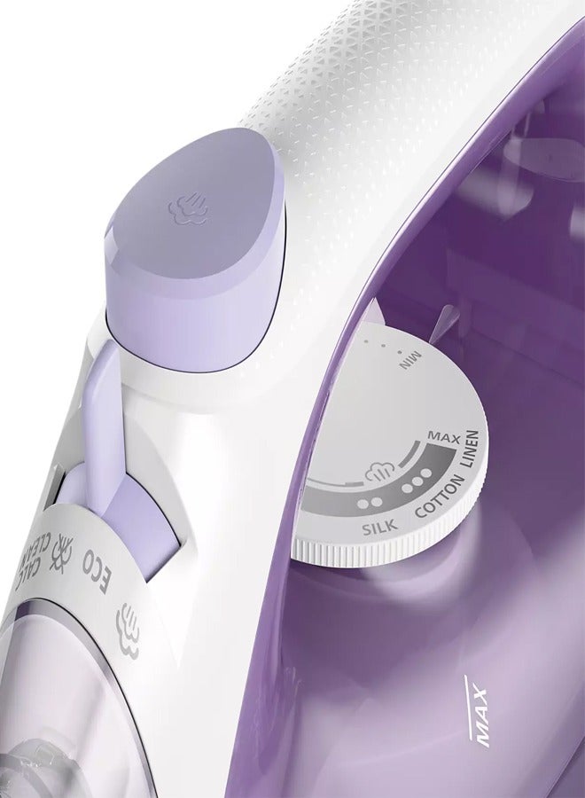 Philips - 1000 Series Steam Iron 250 ml 1800 W DST1020/36 Purple - Image 1