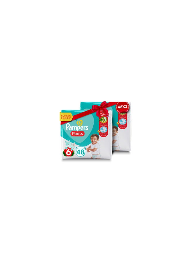 Pampers 2-Pack Diaper Pants, Size 6, 16+ Kg, 48 Diapers  - Image 1