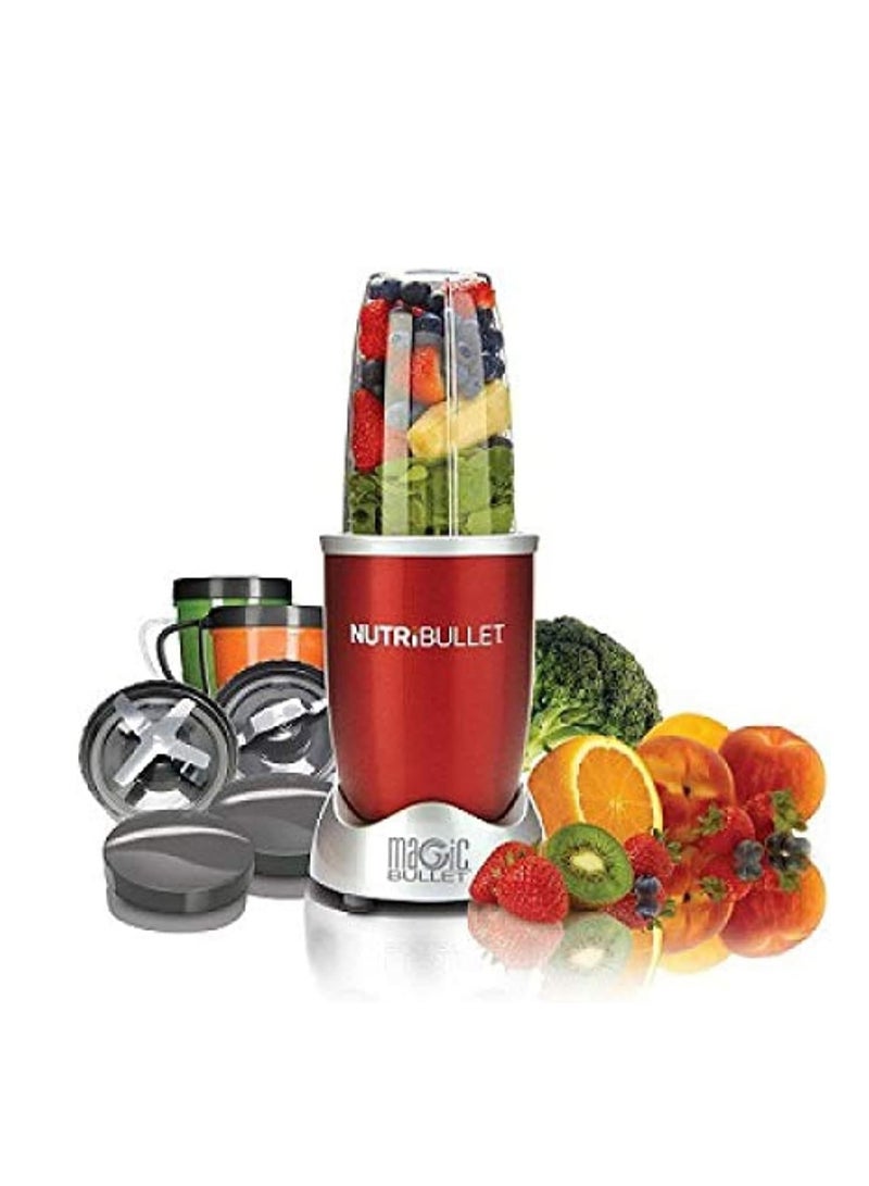 نوتري بوليت Food Blender Set of 12 Pcs 0.7 L 600 W NBR-1212R Red  - Image 2