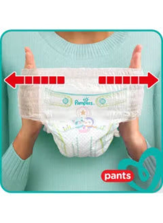 Pampers 2-Pack Diaper Pants, Size 4, 9-14 Kg, 80 Diapers  - Image 4
