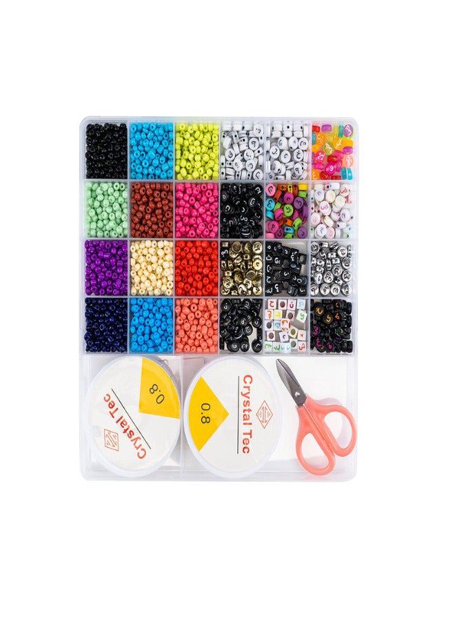 FAMILY CENTER Arabic Beads With 2 Thread Rolls And Scissors 18-33-5477  - Image 1