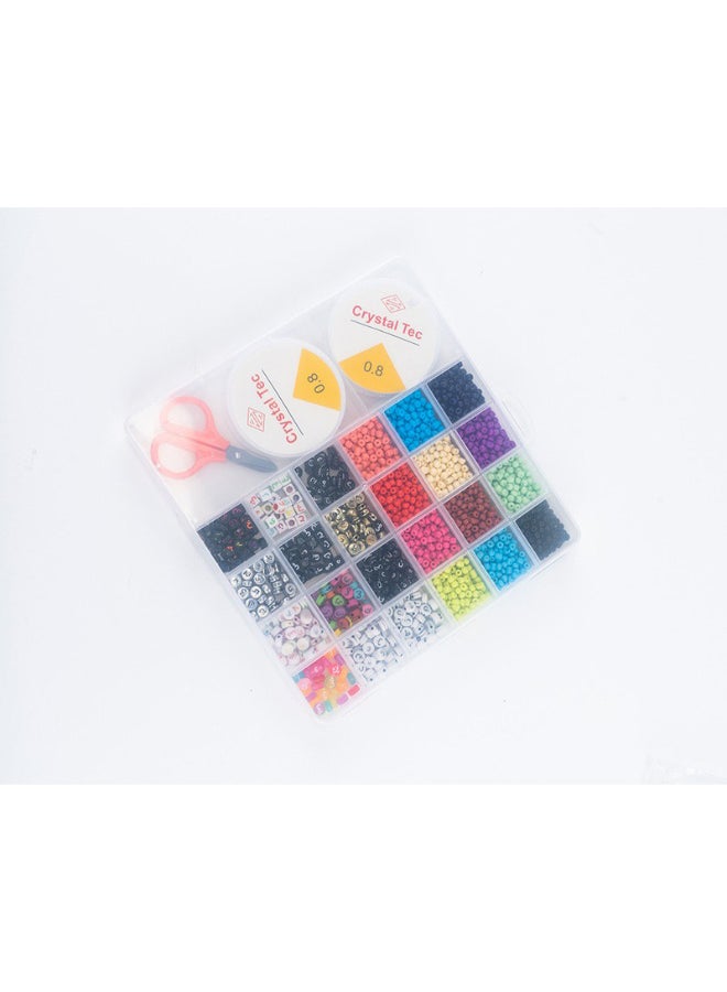 FAMILY CENTER Arabic Beads With 2 Thread Rolls And Scissors 18-33-5477  - Image 2