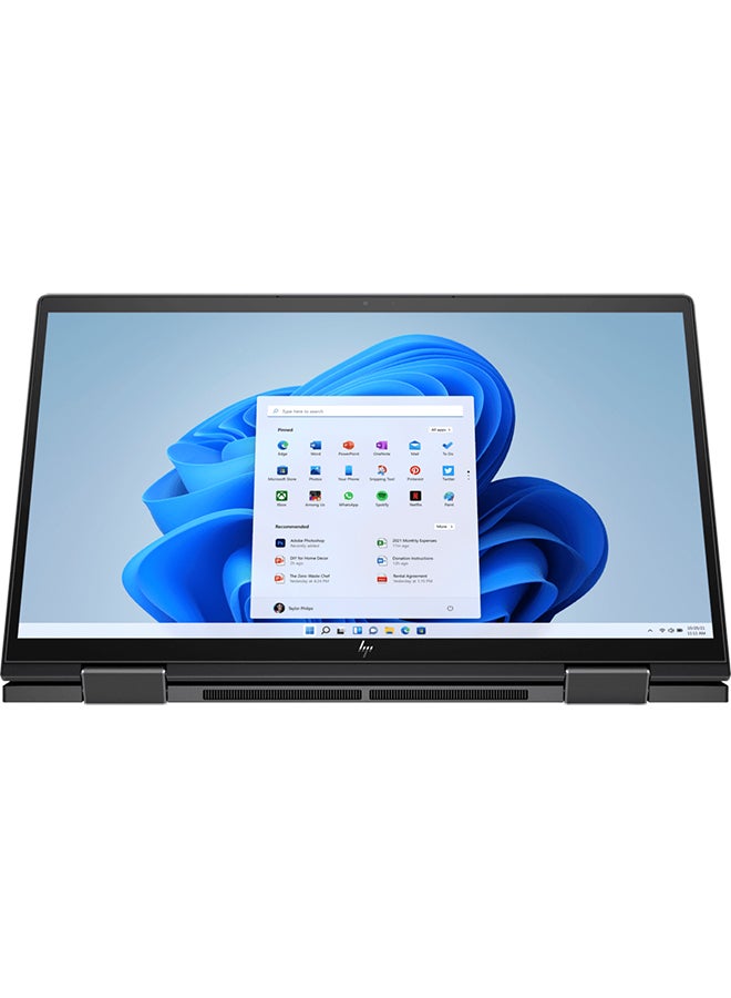HP - Envy 13 X360 Laptop With 13.3-Inch Display, AMD Ryzen 5 5600U Processor/16GB RAM/512GB SSD/AMD Radeon Graphics/Windows 11 Home English/Arabic Black - Image 1