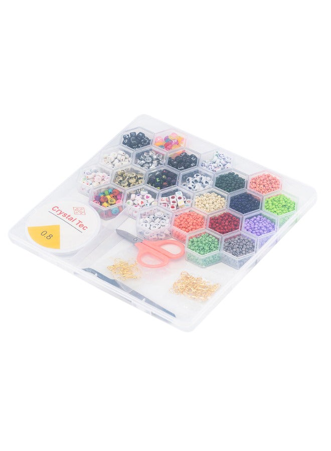 FAMILY CENTER - Arabic Beads With 2 Thread Rolls And Scissors 18-33-5480 - Image 1