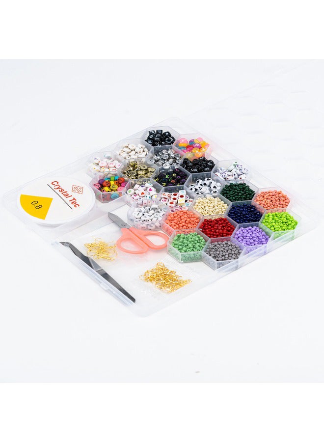FAMILY CENTER - Arabic Beads With 2 Thread Rolls And Scissors 18-33-5480 - Image 1