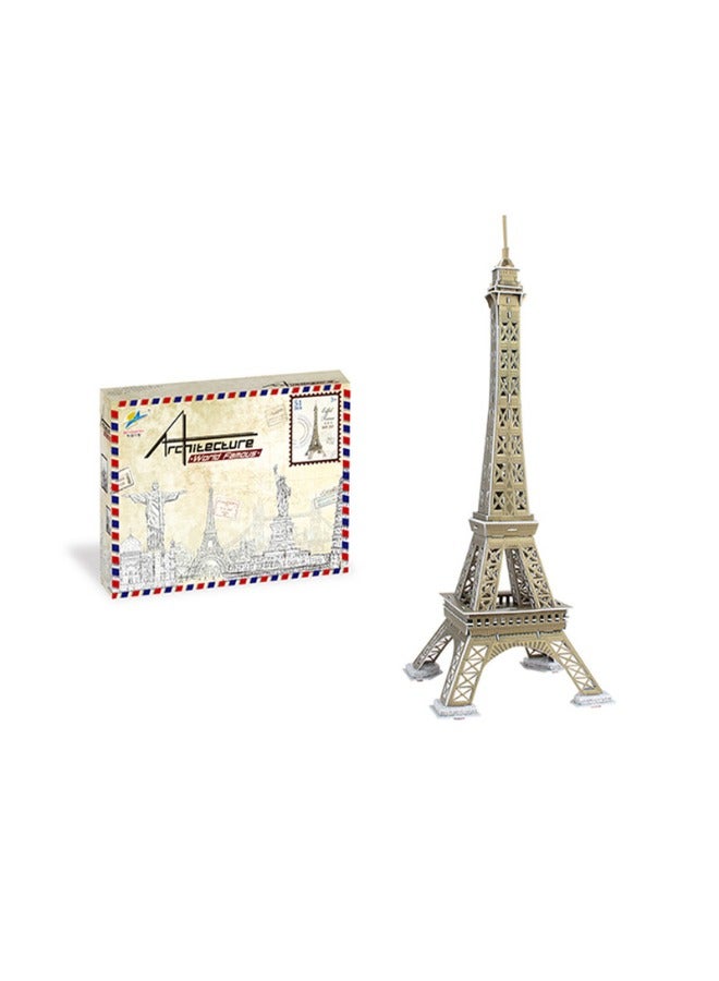 فاميلي سنتر لغز الصور المقطوعة ايفل توير 3D 51 قطعة 22-1808252 - Image 1