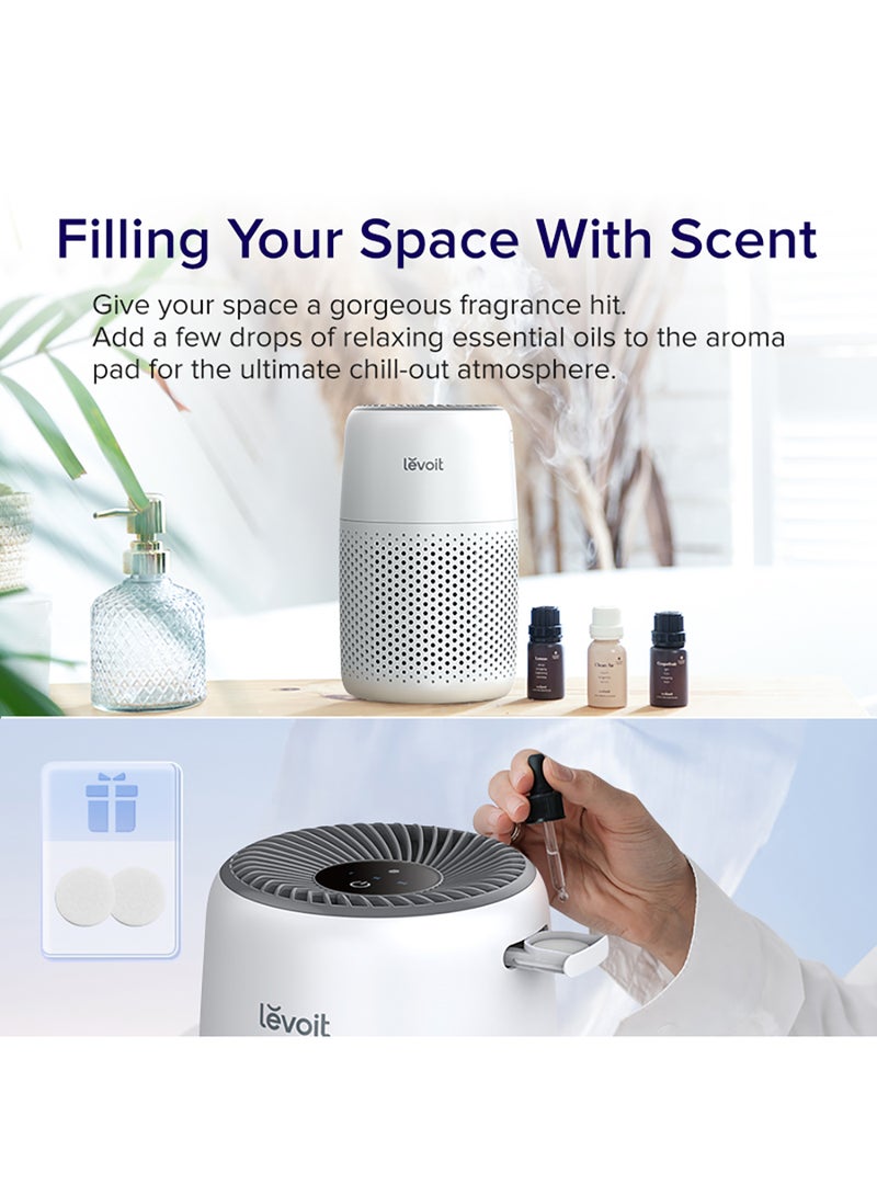 Levoit Core Mini Air Purifier With Fragrance Sponge for Better Sleep Allergies, Pet Dander Odor Dust Office Desktop Portable Core Mini White LAP-C161-WUK / LAP-C161-WAE White - pnsku/N70002044V/45/_/1695363917/1f473c5e-56d5-45b0-8771-5aab2f0ca8e5