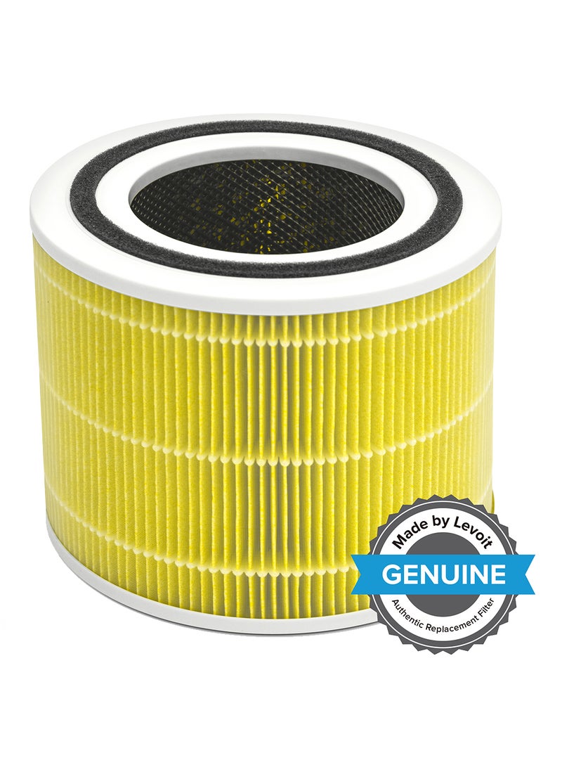 LEVOIT Core 300S True HEPA 3-Stage Pet Allergy Replacement Filter Core-300-RF-PA Yellow  - Image 1