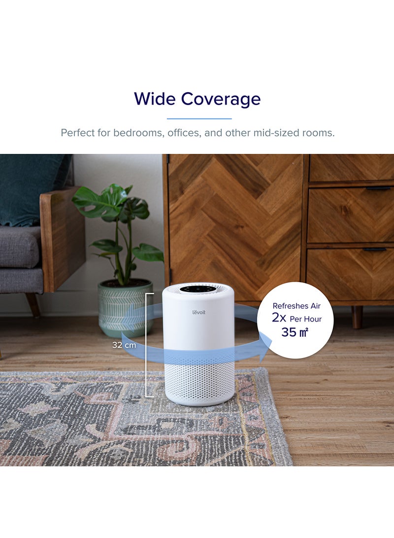 LEVOIT - LEVOIT Core 200S Smart WiFi Air Purifier Night Light Sleep Soundly Core-200S White - Image 1