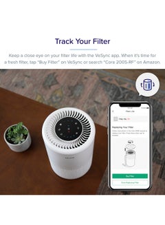 LEVOIT LEVOIT Core 200S Smart WiFi Air Purifier Night Light Sleep Soundly Core-200S White  - Image 4