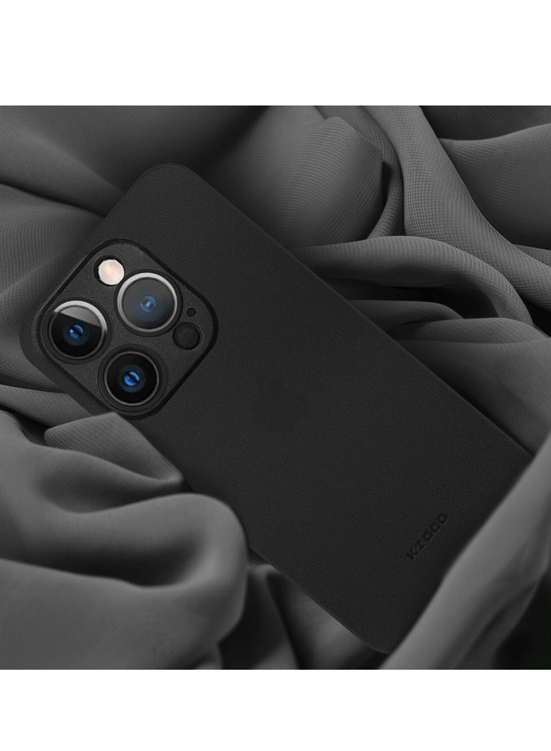 MARGOUN - iPhone 15 Pro Max Air Skin Series Back Sturdy Durable Thin Drop Protection Case Cover Black - Image 1