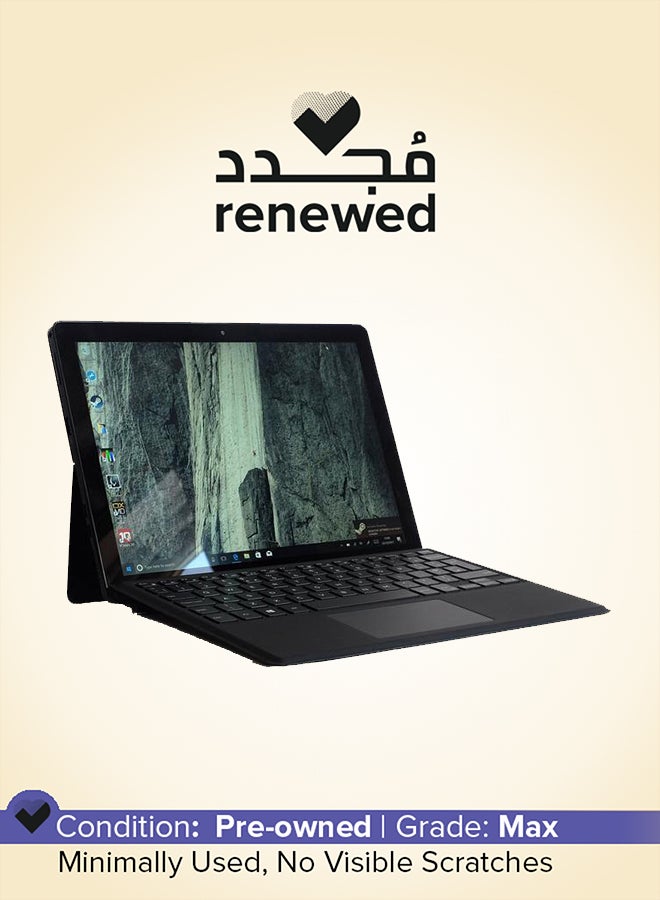 DELL Renewed - Latitude 5285 (2017) Detachable Laptop With 12.3-Inch Touchscreen Display,Intel Core i5 Processor/7th Gen/8GB RAM/256GB SSD/Intel HD Graphics 620 With English/Arabic Keyboard English/Arabic Black  - Image 1