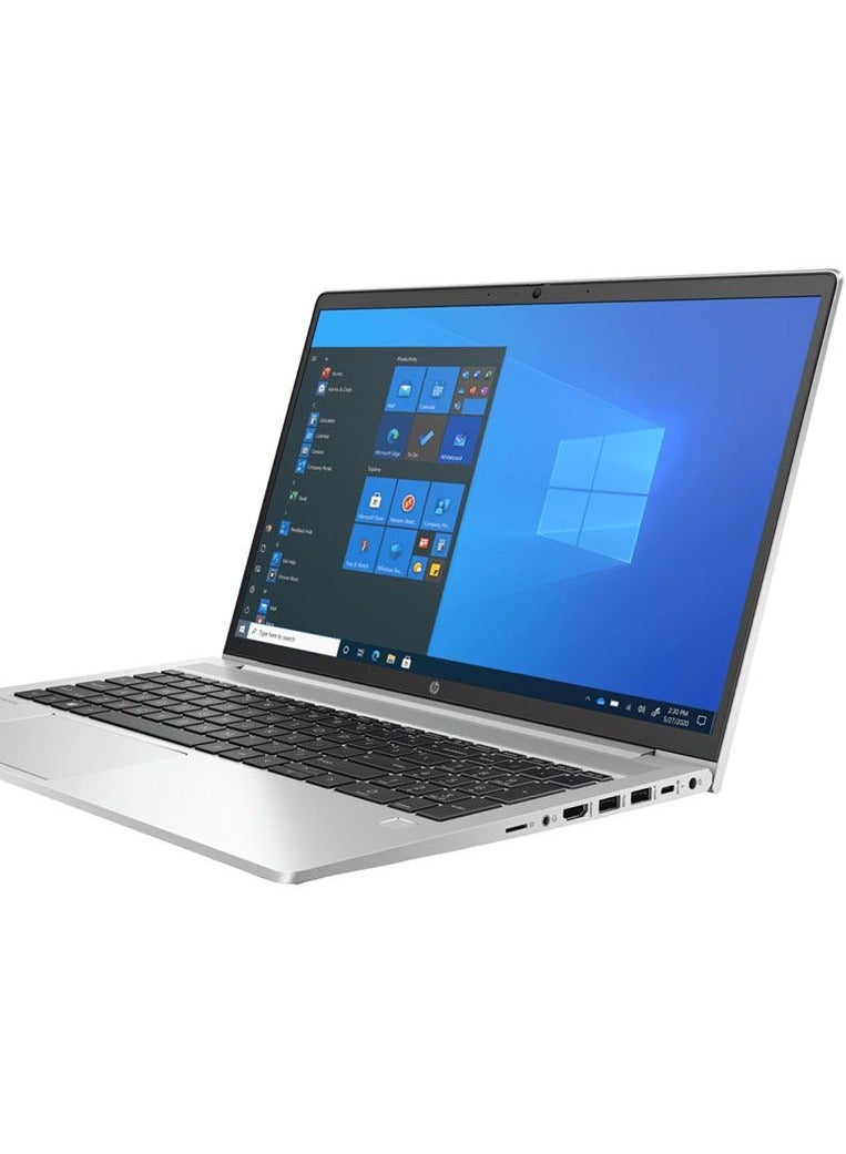 HP ProBook 450 G8 -  Intel® Core™ i7-1165G7 - 8GB - 512GB SSD - Intel® Iris® Xᵉ Graphics - 15.6" FHD - Sliver English/Arabic Sliver
