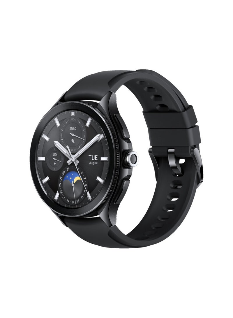Xiaomi - Watch 2 Pro Leather Strap | Qualcomm Snapdragon W5+ Gen 1 |1.43”AMOLED with Always-on-Display | Advance Health & Workout Tracking Black - Image 1