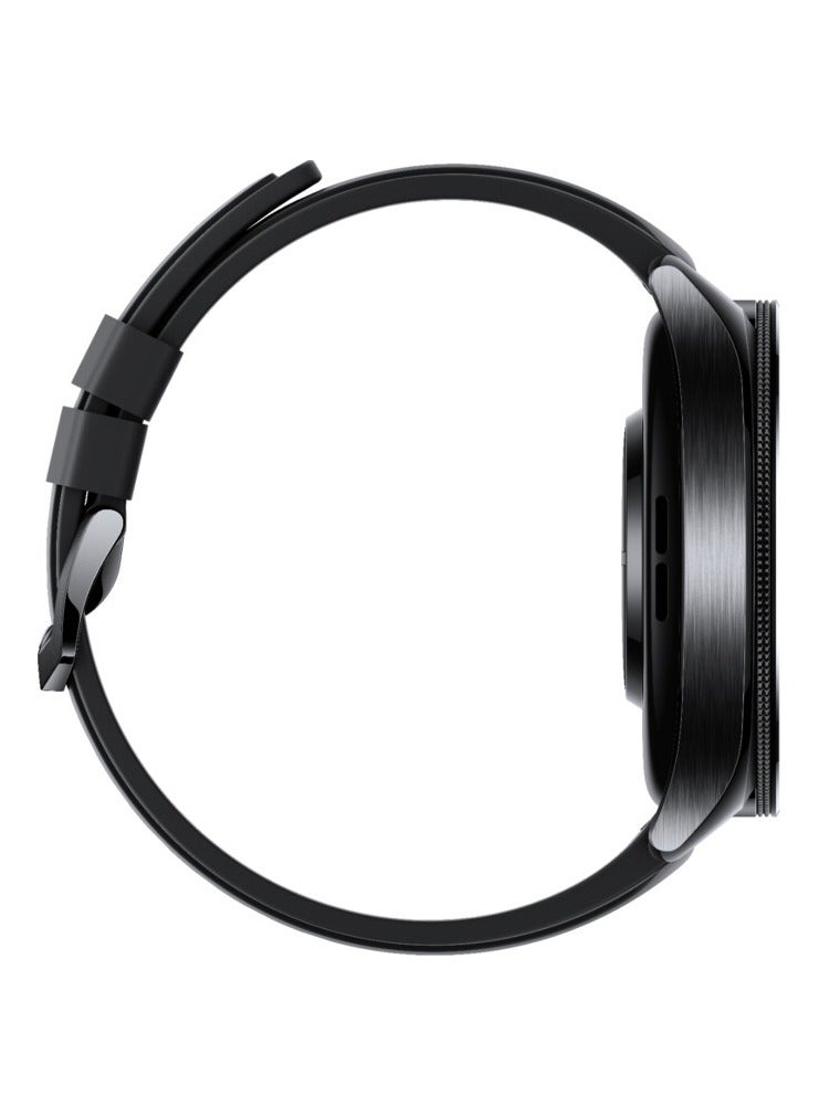 Xiaomi - Watch 2 Pro Leather Strap | Qualcomm Snapdragon W5+ Gen 1 |1.43”AMOLED with Always-on-Display | Advance Health & Workout Tracking Black - Image 1