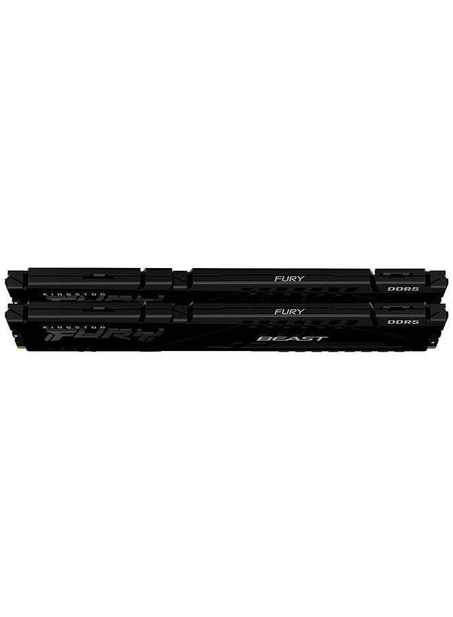 Kingston 16GB 5200MT/s DDR5 CL40 DIMM  FURY Beast Black  - Image 2