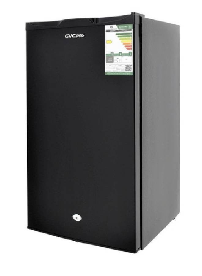 gvc pro Single Door Refrigerator 86 L GVCRF-140B Black - Image 1