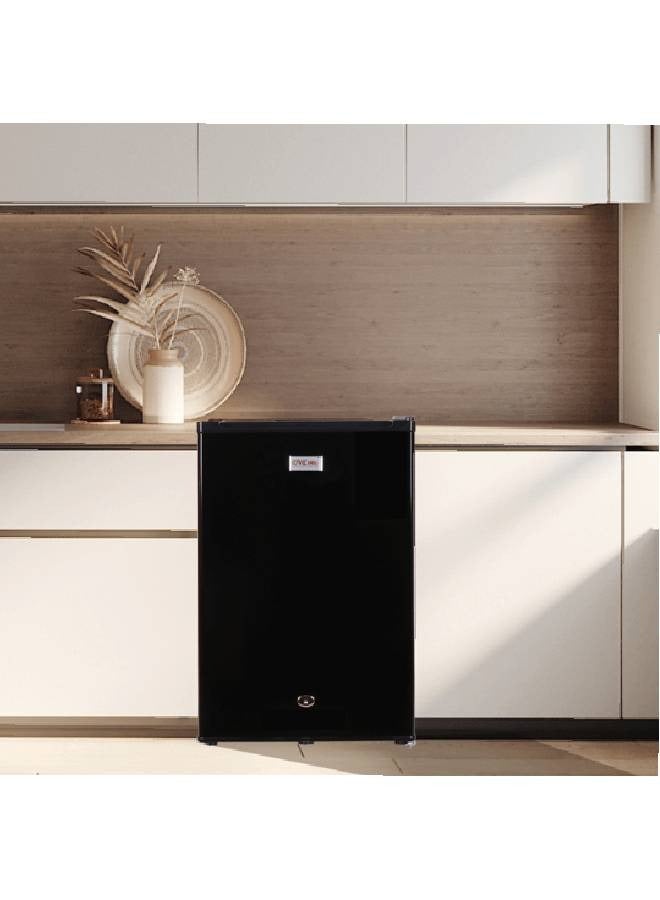 gvc pro Single Door Refrigerator 86 L GVCRF-140B Black - Image 2