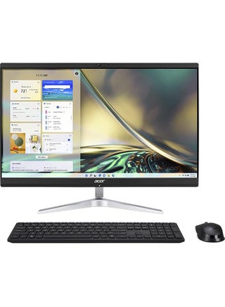 Aspire C24 All-in-One Desktop With 23.8-Inch Display, Core i5-1240P Processor/8GB RAM/512GB SSD/Intel UHD Graphics/Windows 11 Home English/Arabic Black - pnsku/N70002358V/45/_/1695374025/cdb662e9-ba51-4dd3-aabe-23649170f2b3
