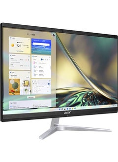 Acer Aspire C24 All-in-One Desktop With 23.8-Inch Display, Core i5-1240P Processor/8GB RAM/512GB SSD/Intel UHD Graphics/Windows 11 Home English/Arabic Black  - Image 3