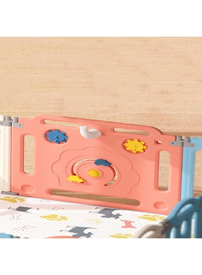 Baby love - Bear Foldable Fence Playpen Pink 28-Un37-11P - Image 1
