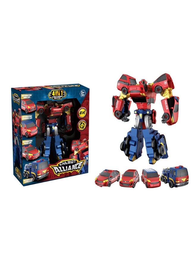 FAMILY CENTER Transformerable 4 In 1 Ultimate Combineo Goo Of War 10-2357774  - Image 1