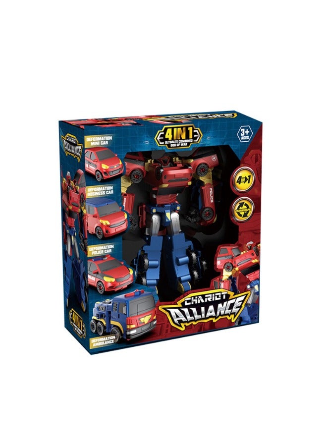 FAMILY CENTER Transformerable 4 In 1 Ultimate Combineo Goo Of War 10-2357774  - Image 2