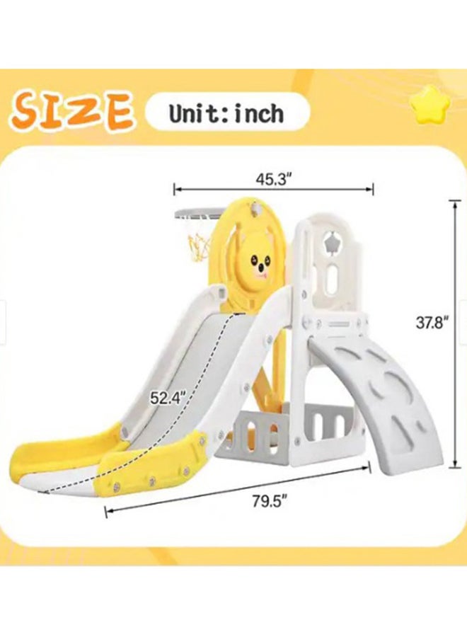 Baby love Duck Slide&Climb Board + Ball Ring Yellow 28-Myy-11Y  - Image 2
