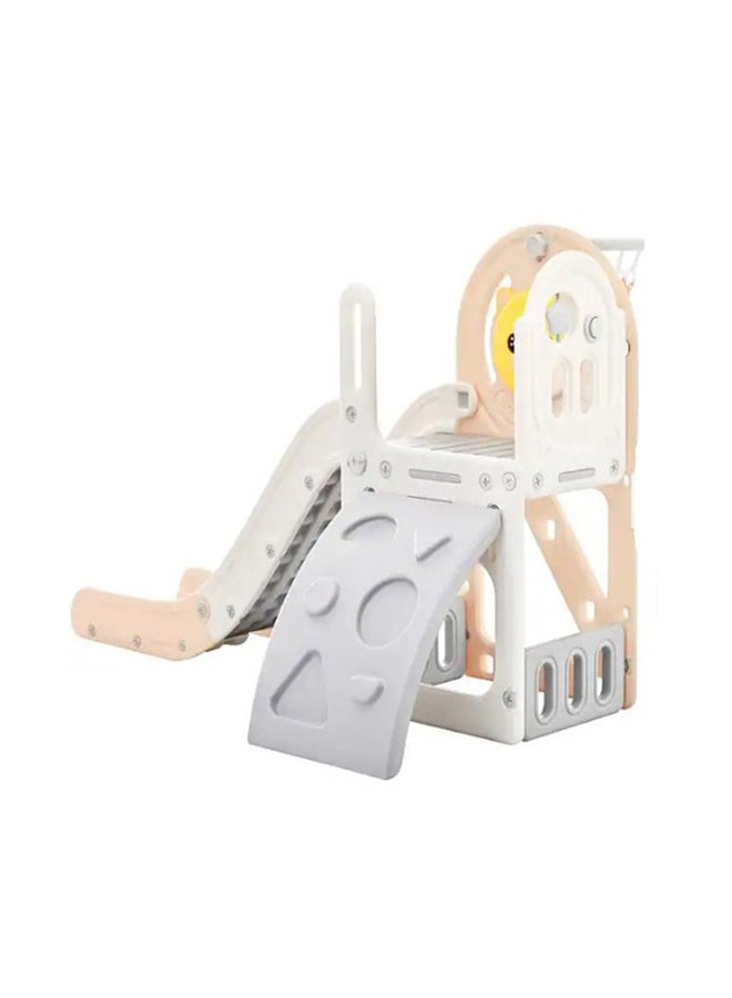 Baby love Duck Slide & Climb Board + Ball Ring 186X109X100 Cm Coffee 28-Myy-12C  - Image 4