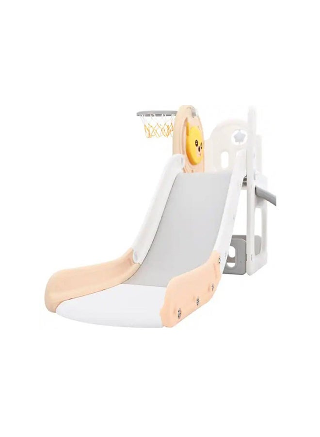 Baby love Duck Slide & Climb Board + Ball Ring 186X109X100 Cm Coffee 28-Myy-12C  - Image 3