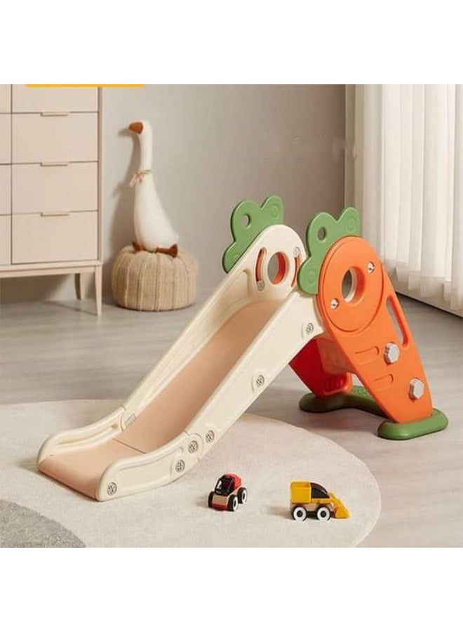 Baby love Carrot Slide S + Bottom Board + Ball Ring 133X49X65Cm Orange 28-Xlb-11O  - Image 1