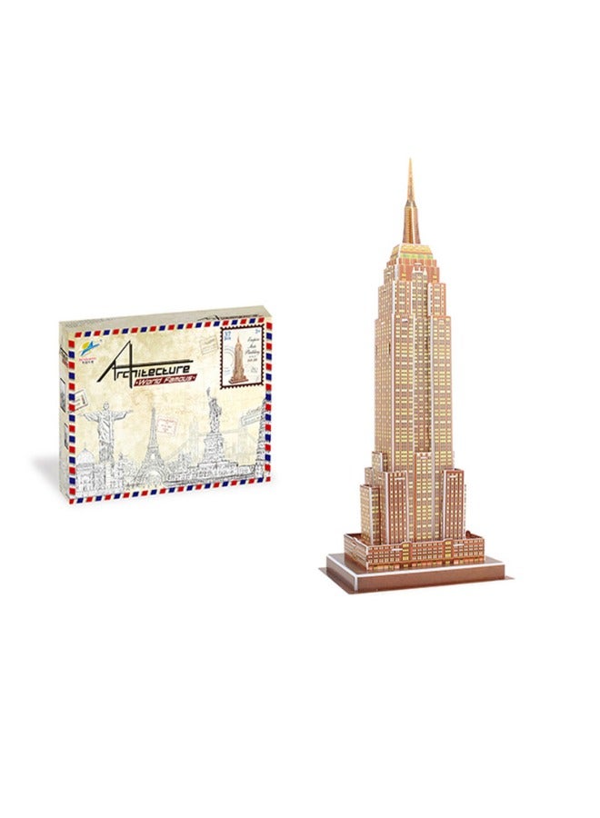 FAMILY CENTER Empire State3D 37 Pcsjigsaw Puzzle 22-1808251 - Image 1