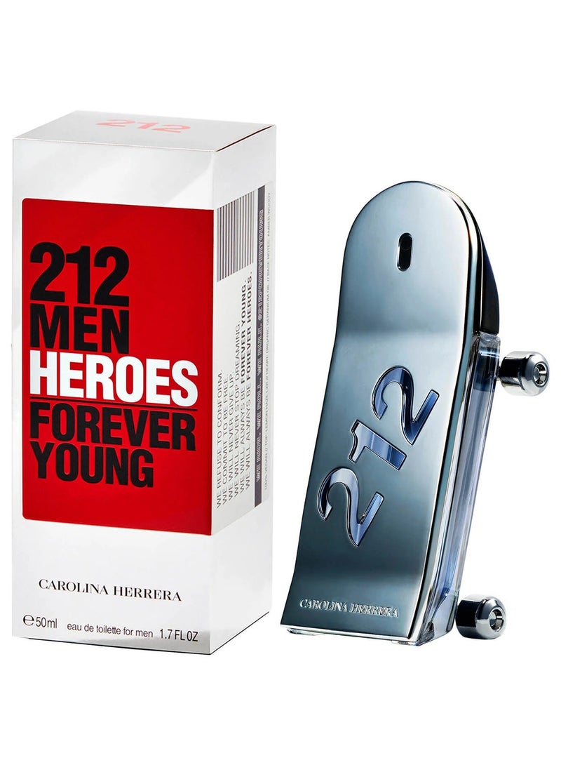 CAROLINA HERRERA 212 Men Heroes EDT For Men 50ml - Image 1