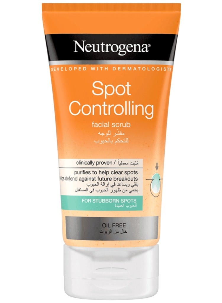 Neutrogena - Spot Controlling Facial scrub 150ml - Image 1