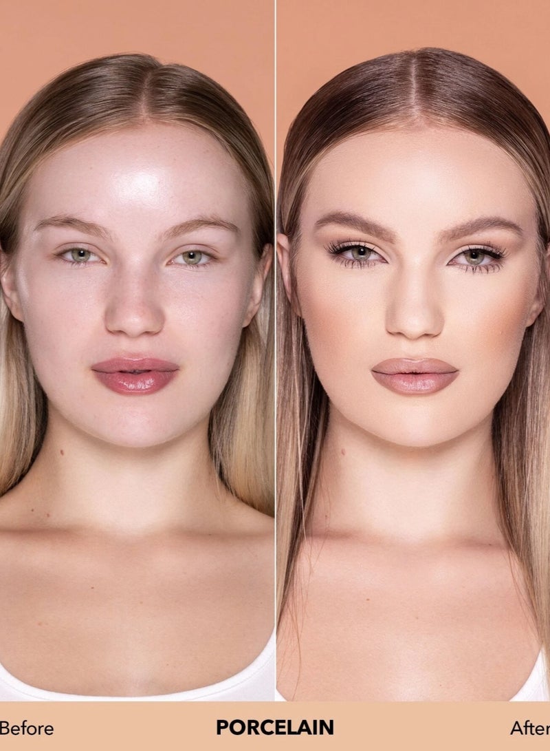 SHEGLAM - Complexion Pro Breathable Matte Foundation Porcelain - Image 1