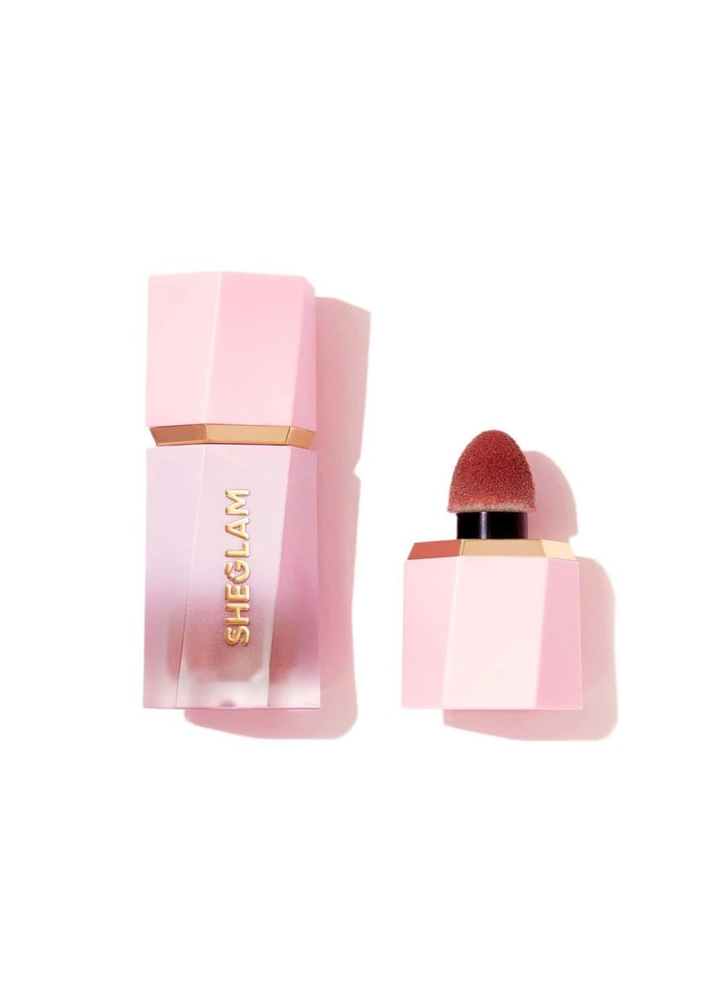 Color Bloom Liquid Blush Matte Finish Swipe Right