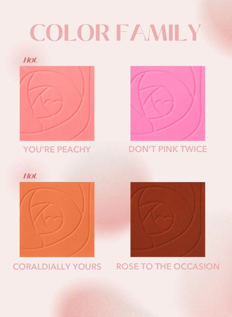 SHEGLAM - Love Dive Tender Heart Powder Blushyoure You'Re Peachy - Image 1