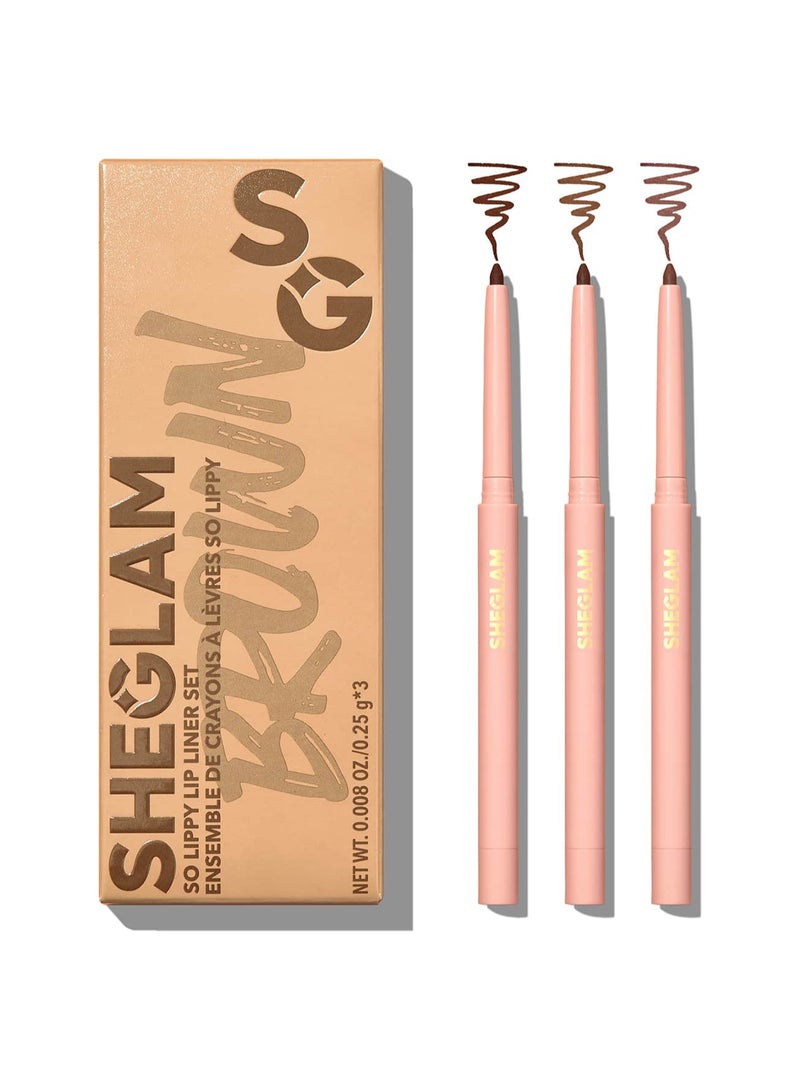 SHEGLAM So Lippy Espresso K Lip Liner Brown  - Image 1