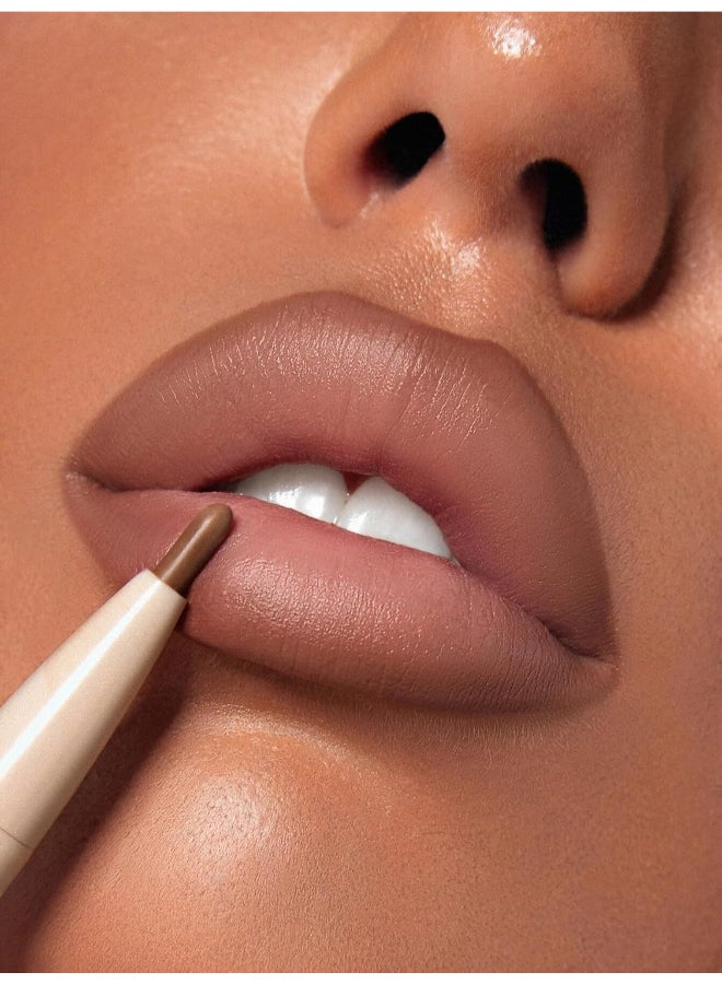 Glam 101 Lipstick & Liner Duo Warm Nutmeg