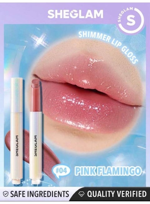 Poutperfect Shine Lip Plumper Pink Flamingo 2g